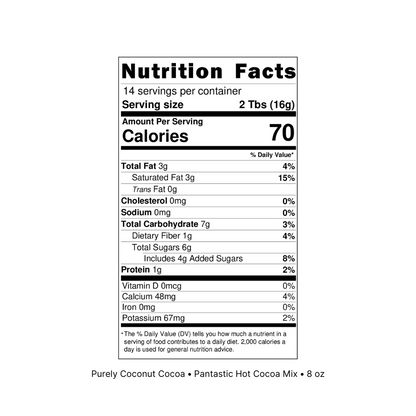 Purely Coconut Cocoa